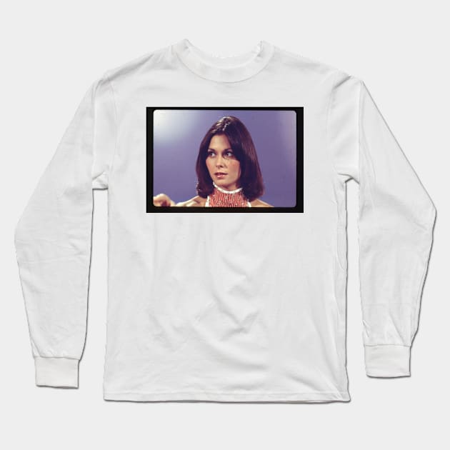 Kate Jackson Long Sleeve T-Shirt by fonchi76